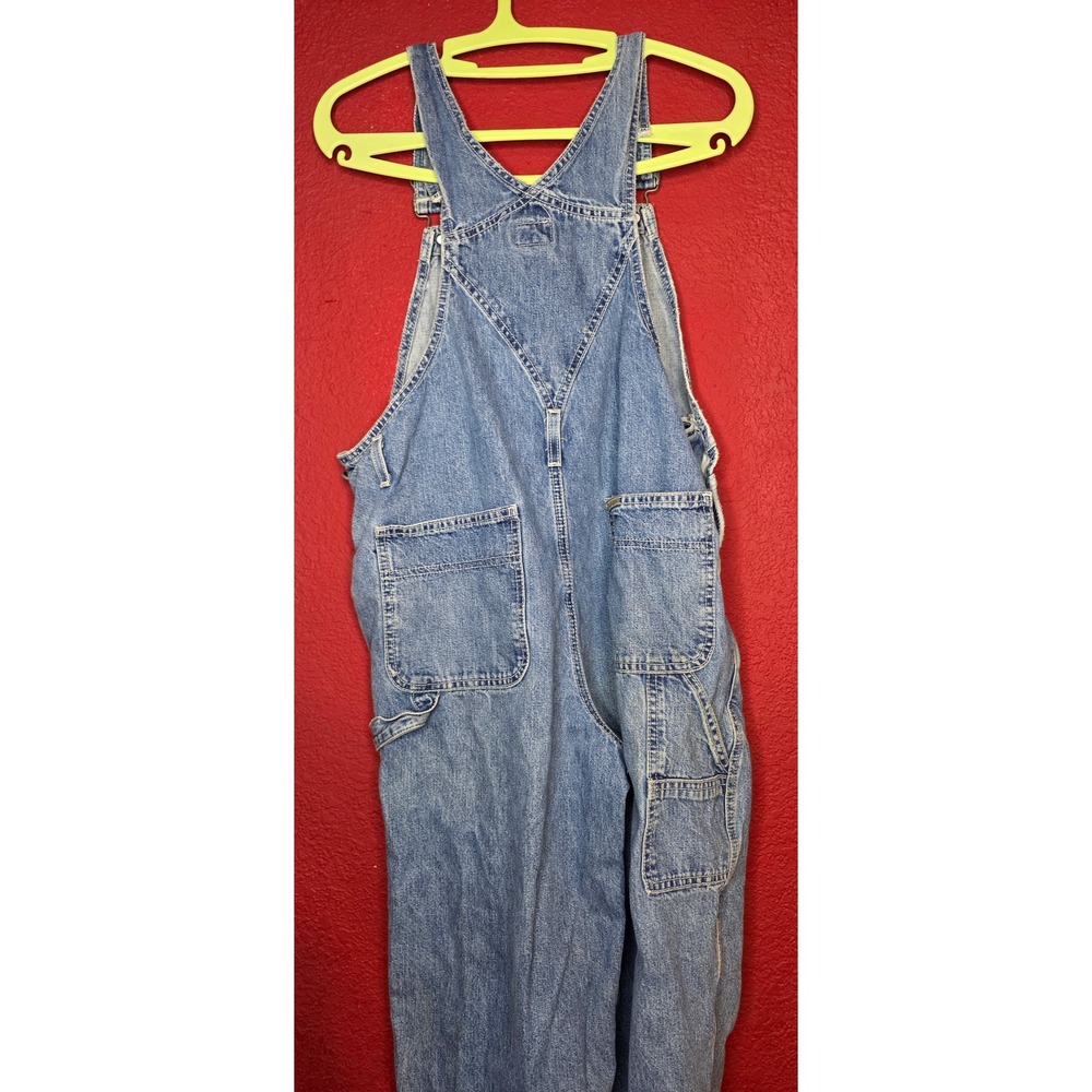 Calvin Klein Blue Denim Jeans Overalls - Picture 3 of 4